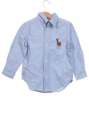 Cămașă pentru copii Ralph Lauren, Mărime 3-4y/ 104-110 cm, Culoare Albastru, Preț 158,00 Lei, #137709613