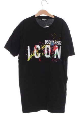 Kinder T-Shirt Dsquared2, Größe 14-15y/ 168-170 cm, Farbe Schwarz, Preis € 47,03, #137713024