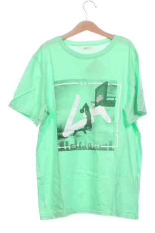 Kinder T-Shirt H&M, Größe 12-13y/ 158-164 cm, Farbe Grün, Preis € 5,72, #137724351
