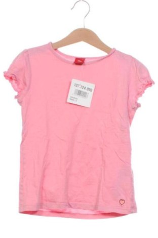 Tricou pentru copii S.Oliver, Mărime 5-6y/ 116-122 cm, Culoare Roz, Preț 41,99 Lei, #137724090