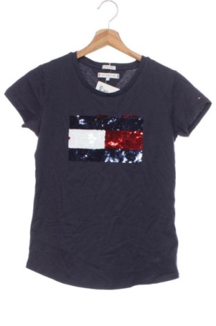 Dětské tričko  Tommy Hilfiger, Velikost 12-13y/ 158-164 cm, Barva Modrá, Cena  259,00 Kč, #137643445