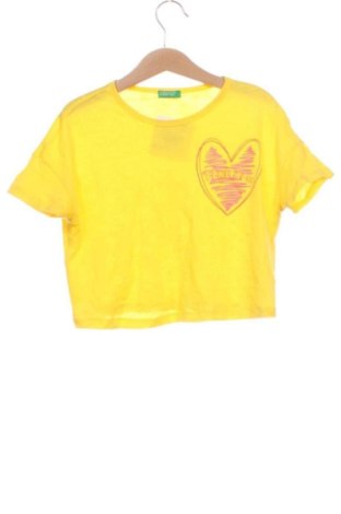 Detské tričko United Colors Of Benetton, Veľkosť 8-9y/ 134-140 cm, Farba Žltá, Cena  7,22 €, #137719613
