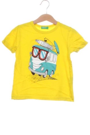 Detské tričko United Colors Of Benetton, Veľkosť 2-3y/ 98-104 cm, Farba Žltá, Cena  9,00 €, #137727482
