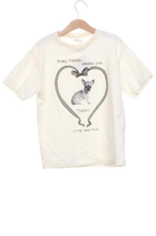 Dziecięcy T-shirt Zara, Rozmiar 10-11y/ 146-152 cm, Kolor ecru, Cena 28,23 zł, #137715232