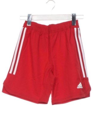 Детски къс панталон Adidas, Размер 10-11y/ 146-152 см, Цвят Червен, Цена 12,63 €, #137732260