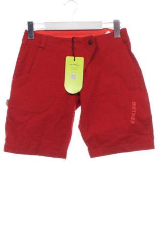 Detské krátke nohavice  Edelrid, Veľkosť 11-12y/ 152-158 cm, Farba Červená, Cena  11,43 €, #137734645