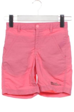 Pantaloni scurți pentru copii Jack Wolfskin, Mărime 6-7y/ 122-128 cm, Culoare Roz, Preț 99,73 Lei, #137727076