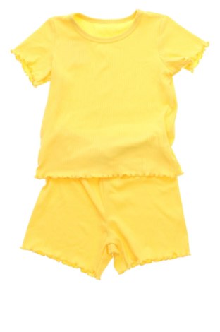 Детски комплект Unbranded, Размер 2-3m/ 56-62 см, Цвят Жълт, Цена 11,00 €, #137734302