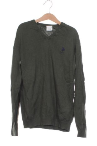 Pulover pentru copii U.S. Polo Assn., Mărime 12-13y/ 158-164 cm, Culoare Verde, Preț 83,99 Lei, #137743487