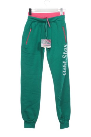 Pantaloni de trening, pentru copii Unbranded, Mărime 13-14y/ 164-168 cm, Culoare Verde, Preț 62,99 Lei, #137710713