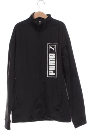 Bluză de trening, pentru copii PUMA, Mărime 12-13y/ 158-164 cm, Culoare Negru, Preț 80,00 Lei, #137724538
