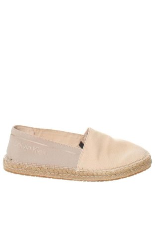 Εσπάδριλλες Calvin Klein, Μέγεθος 38, Χρώμα  Μπέζ, Τιμή 51,64 €, #137721277