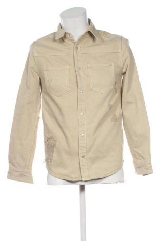 Cămașă de bărbați Zara, Mărime S, Culoare Bej, Preț 124,00 Lei, #137706085