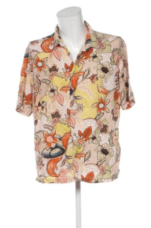 Cămașă de bărbați Bershka, Mărime L, Culoare Multicolor, Preț 73,49 Lei, #137715315