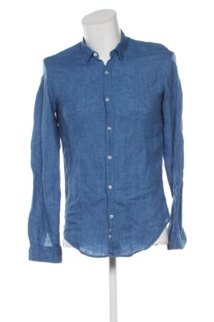 Cămașă de bărbați Zara, Mărime S, Culoare Albastru, Preț 68,24 Lei, #137731227