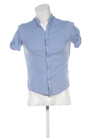 Мъжка риза Zara, Размер S, Цвят Син, Цена 17,00 €, #137742094