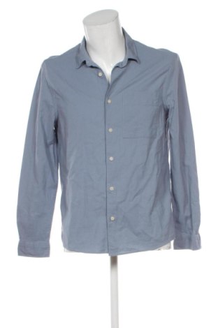 Мъжка риза Zara, Размер M, Цвят Син, Цена 14,00 €, #137744160