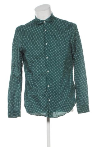 Cămașă de bărbați H&M, Mărime M, Culoare Verde, Preț 42,00 Lei, #137692122