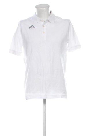 Мъжка тениска Kappa, Размер L, Цвят Бял, Цена 15,00 €, #137722807