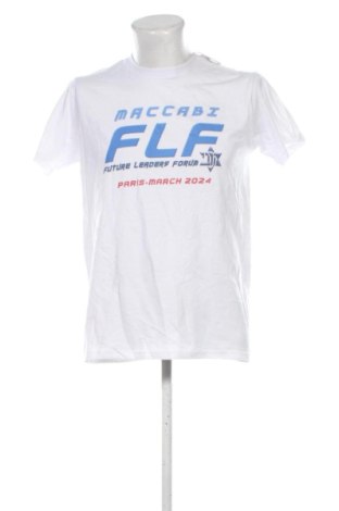 Мъжка тениска B&C Collection, Размер L, Цвят Бял, Цена 8,00 €, #137724780