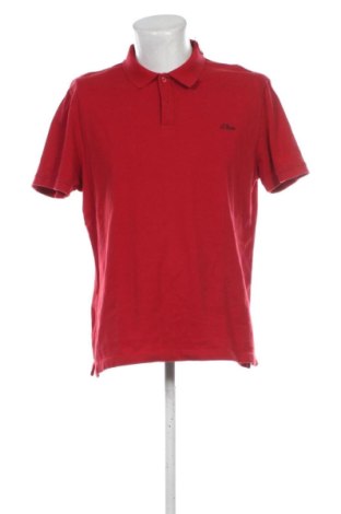 Мъжка тениска S.Oliver, Размер XL, Цвят Червен, Цена 15,00 €, #137727489