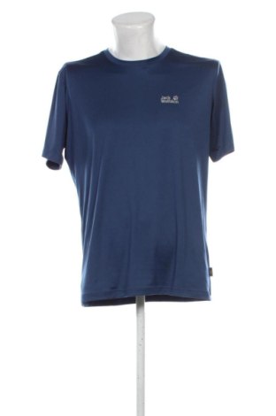 Tricou de bărbați Jack Wolfskin, Mărime L, Culoare Albastru, Preț 99,73 Lei, #137730237