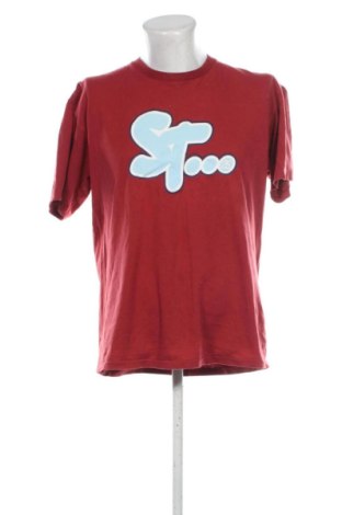 Ανδρικό t-shirt Stussy, Μέγεθος L, Χρώμα Κόκκινο, Τιμή 56,34 €, #137747348