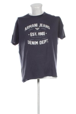 Herren Shirt Armani Jeans, Größe 3XL, Farbe Blau, Preis 31,62 €, #137747791
