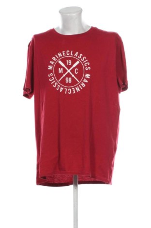 Ανδρικό t-shirt Marine Classics, Μέγεθος XXL, Χρώμα Κόκκινο, Τιμή 20,40 €, #137748664