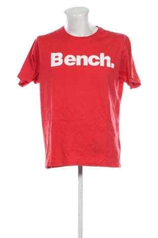Ανδρικό t-shirt Bench, Μέγεθος XL, Χρώμα Κόκκινο, Τιμή 20,40 €, #137749716