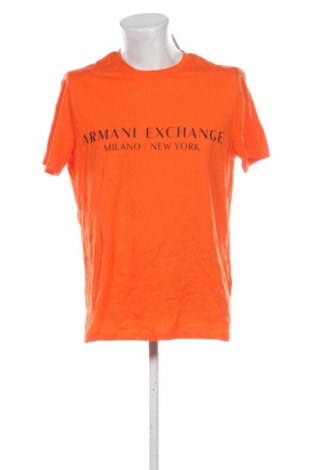 Мъжка тениска Armani Exchange, Размер XL, Цвят Оранжев, Цена 39,36 €, #136755488