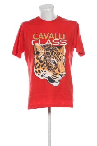 Tricou de bărbați Cavalli Class, Mărime XL, Culoare Roșu, Preț 446,20 Lei, #137728339