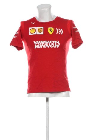 Męski T-shirt PUMA, Rozmiar M, Kolor Czerwony, Cena 80,65 zł, #137713441