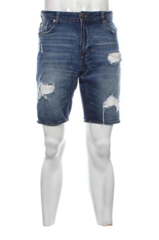 Мъжки къс панталон Pull&Bear, Размер L, Цвят Син, Цена 16,00 €, #137720661