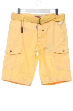 Pantaloni scurți de bărbați Geographical Norway, Mărime M, Culoare Galben, Preț 280,00 Lei, #137729931