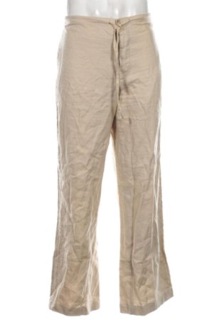 Pantaloni de bărbați Zara, Mărime L, Culoare Bej, Preț 104,98 Lei, #137707357