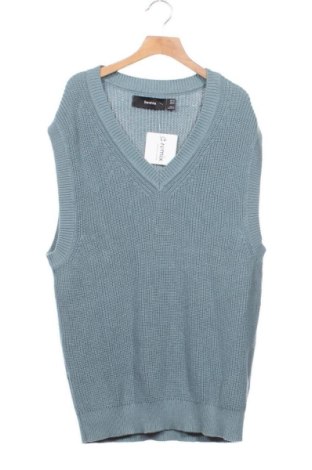Pánský svetr  Bershka, Velikost XS, Barva Modrá, Cena  728,00 Kč, #137710351