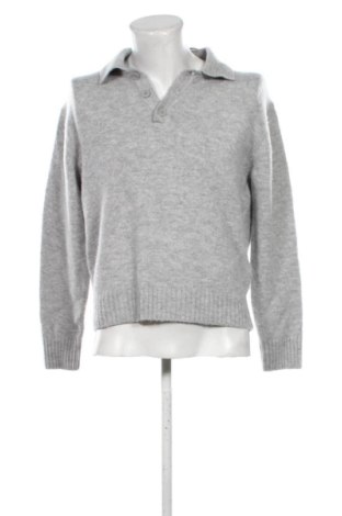Мъжки пуловер Bershka, Размер S, Цвят Сив, Цена 11,00 €, #137727627