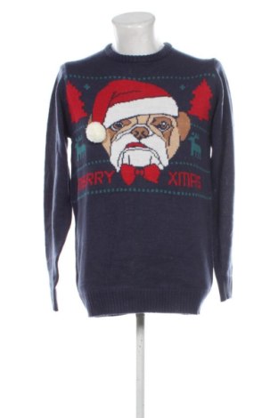 Мъжки пуловер Up 2 Fashion, Размер M, Цвят Син, Цена 27,00 €, #137723033
