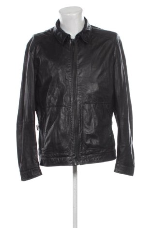 Pánská kožená bunda  Massimo Dutti, Velikost XL, Barva Černá, Cena  3 008,00 Kč, #137741820