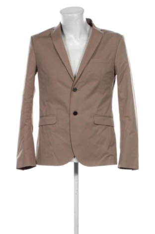 Мъжко сако H&M, Размер L, Цвят Бежов, Цена 15,00 €, #137728753