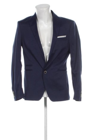 Мъжко сако Zara, Размер L, Цвят Син, Цена 34,34 €, #137733706