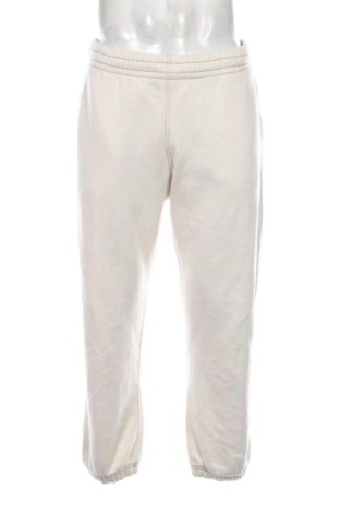 Pantaloni trening de bărbați Zara, Mărime L, Culoare Ecru, Preț 122,88 Lei, #137700998