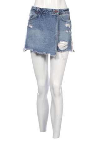 Fustă-pantalon Zara, Mărime S, Culoare Albastru, Preț 115,79 Lei, #137719778