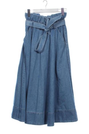 Fustă H&M, Mărime XXS, Culoare Albastru, Preț 145,00 Lei, #137715296