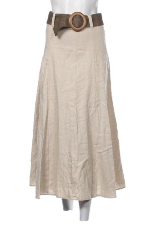 Spódnica Zara, Rozmiar S, Kolor Beżowy, Cena 88,90 zł, #137740660