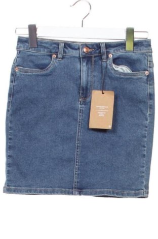 Fustă Vero Moda, Mărime S, Culoare Albastru, Preț 126,00 Lei, #137749132