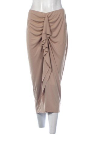 Fustă H&M, Mărime L, Culoare Bej, Preț 62,99 Lei, #137754466