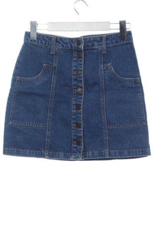 Fustă Stradivarius, Mărime XS, Culoare Albastru, Preț 56,36 Lei, #137709934