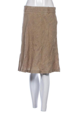 Fustă Massimo Dutti, Mărime M, Culoare Bej, Preț 213,00 Lei, #137730371